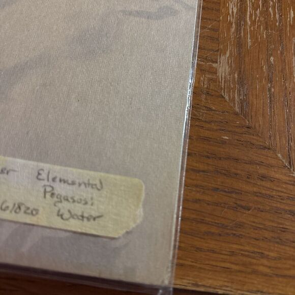 Signed Limited Edition Elemental Lightning Pegasus Ark Eternal / Grace Palmer - Picture 4 of 5